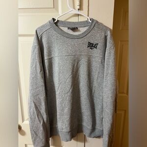 Vintage Everlast Gray Warmup Sweater - Sz 2XL